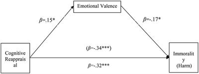 Habitual Cognitive Reappraisal Was Negatively Related to Perceived Immorality in the Harm and Fairness Domains